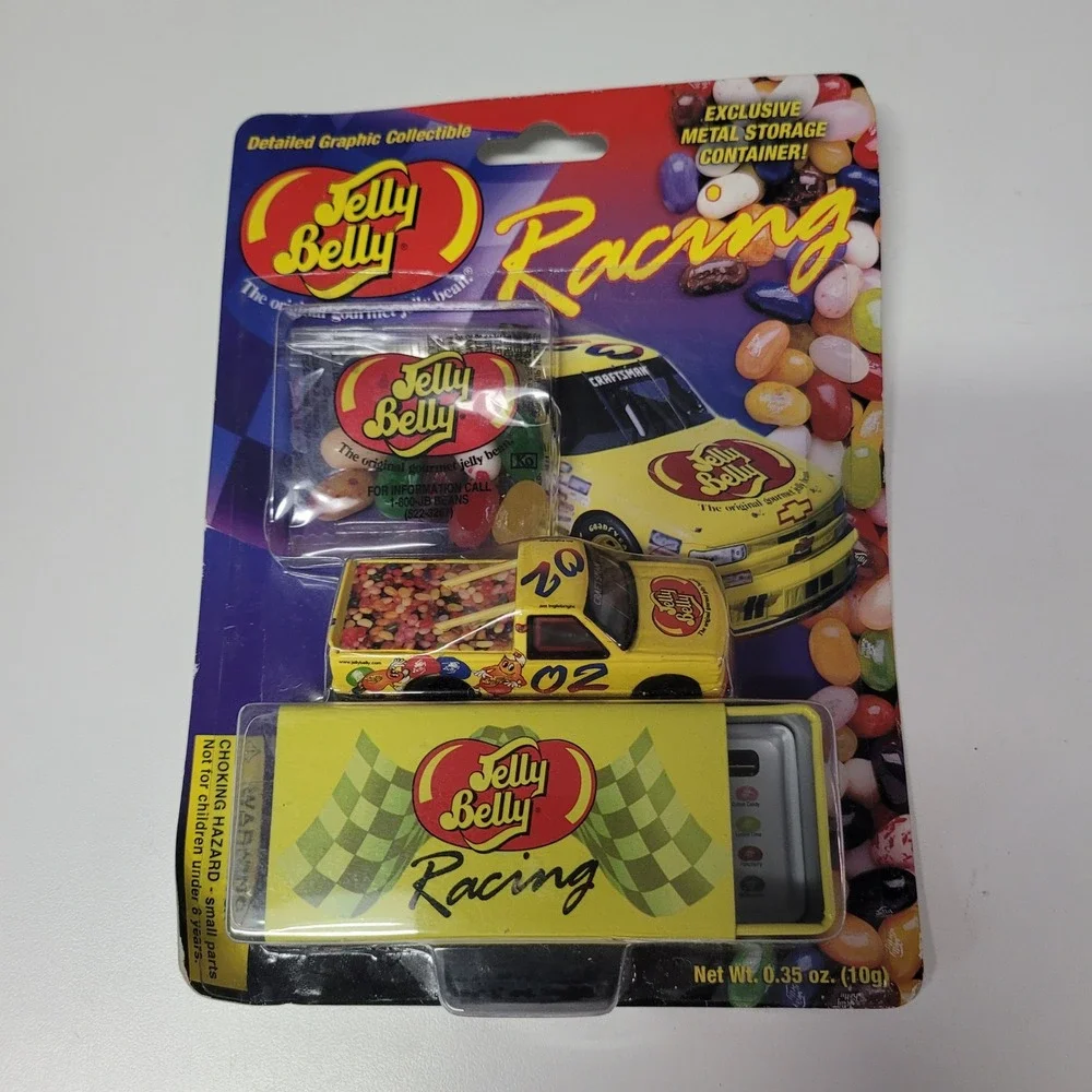 Jelly Belly Racing‎ Diecast Truck with Storage Container Collectible New in Box